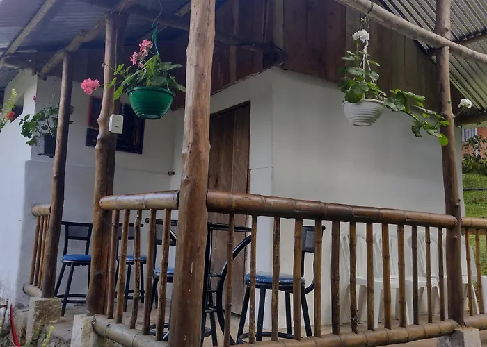 Cabaña con vista al rio